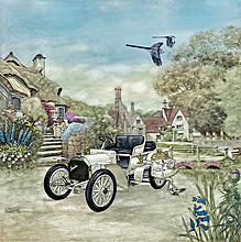 Mister Toad with Mercedes