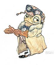 Mr Toad, Arrayed in Goggles