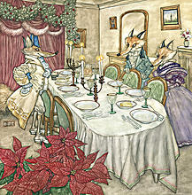 “It’s I. Your uncle Scrooge. I have come to dinner.”