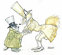 “My dear sir,” said Scrooge