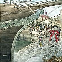 I saw the most wonderful figureheads